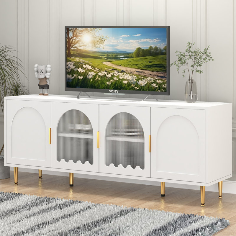 70 White Tv Stand